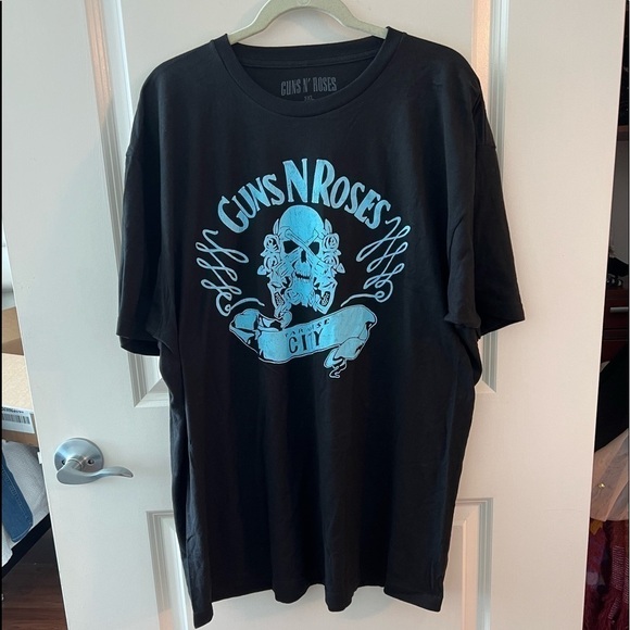 Guns N' Roses Paradise City Logo T-Shirt - Picture 2 of 13